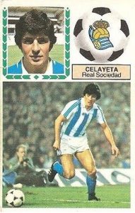 Liga 83-84. Celayeta (Real Sociedad). Ediciones Este.