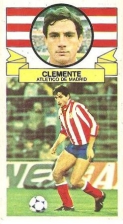 Liga 85-86. Clemente (Atlético de Madrid). Ediciones Este.