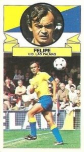 Liga 85-86. Felipe (U.D. Las Palmas). Ediciones Este.