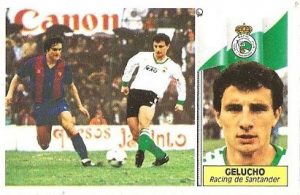 Liga 86-87. Gelucho (Racing de Santander). Ediciones Este.