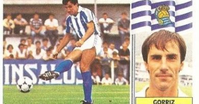Liga 86-87. Gorriz (Real Sociedad). Ediciones Este.
