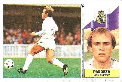 Liga 86-87. Pardeza (Real Madrid). Ediciones Este.