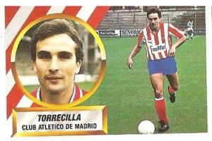 Liga 88-89. Torrecilla (Atlético de Madrid). Ediciones Este.