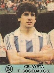 1983-84. Súper Campeones. Celayeta (Real Sociedad). (Ediciones Gol)