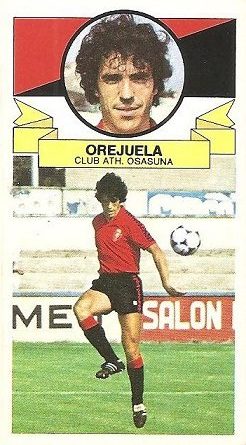 Liga 85-86. Orejuela (Club Atlético Osasuna). Ediciones Este.