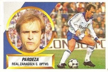 Liga 88-89. Pardeza (Real Zaragoza). Ediciones Este.