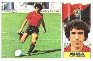 Liga 86-87. Orejuela (Club Atlético Osasuna). Ediciones Este.