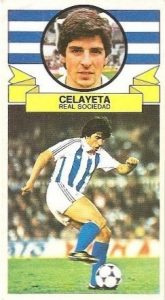 Liga 85-86. Celayeta (Real Sociedad). Ediciones Este.
