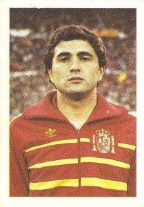 Eurocopa 1984. Gordillo (España) Editorial Fans Colección.
