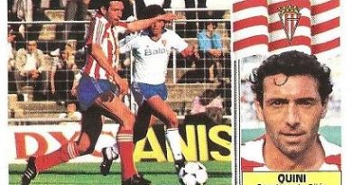 Liga 86-87. Quini (Real Sporting de Gijón). Ediciones Este.