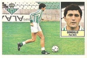 Liga 84-85. Gordillo (Real Betis). Ediciones Este.