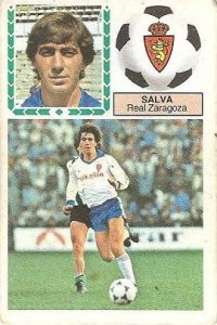 Liga 83-84. Salva (Real Zaragoza). Ediciones Este.