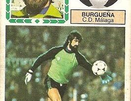 Liga 83-84. Burgueña (C.D. Málaga). Ediciones Este.