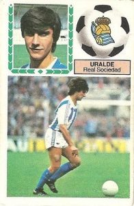 Liga 83-84. Uralde (Real Sociedad). Ediciones Este.