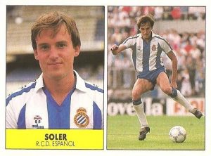 Liga 87-88. Soler (R.C.D. Español). Ediciones Festival.
