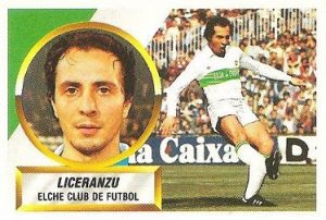 Liga 88-89. Liceranzu (Elche C.F.). Ediciones Este.