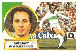 Liga 88-89. Liceranzu (Elche C. F.). Ediciones Este.