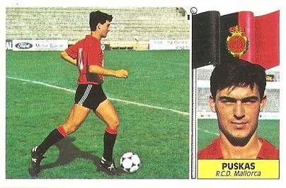 Liga 86-87. Puskas (R.C.D. Mallorca). Ediciones Este.