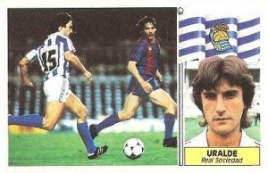 Liga 86-87. Uralde (Real Sociedad). Ediciones Este.