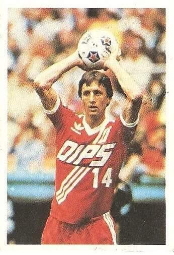 Liga 80-81. Cruyff (Washington Diplomats) Futbolistas en Acción Nº 21. Ediciones Este.