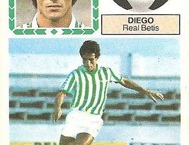 Liga 83-84. Diego (Real Betis). Ediciones Este.