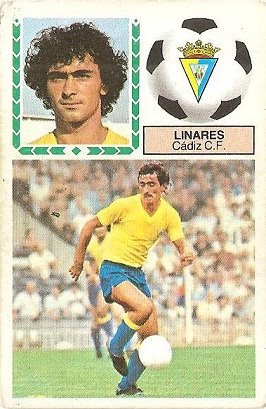 Liga 83-84. Linares (Cadiz C.F.) Ediciones Este.