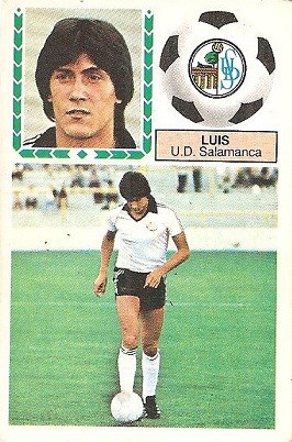 Liga 83-84. Luis (U.D. Salamanca). Ediciones Este.