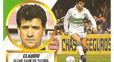 Liga 88-89. Claudio (Elche C.F.). Ediciones Este.