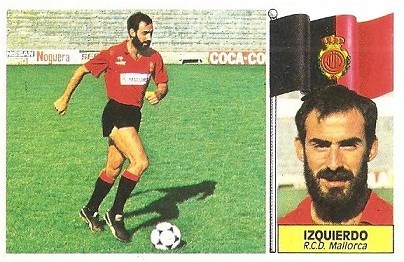 Liga 86-87. Izquierdo (R.C.D. Mallorca). Ediciones Este.