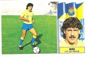Liga 86-87. Mini (U.D. Las Palmas). Ediciones Este.