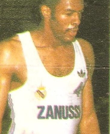 Liga Baloncesto 1985-1986. Robinson (Real Madrid). Chicle Gumtar.