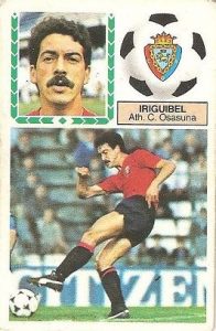 Liga 83-84. Iriguibel (Club Atlético Osasuna). Ediciones Este.