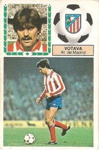 Liga 83-84. Votava (Atlético de Madrid). Ediciones Este.