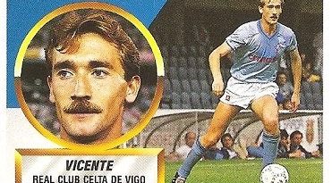 Liga 88-89. Vicente (Real Club Celta de Vigo). Ediciones Este.