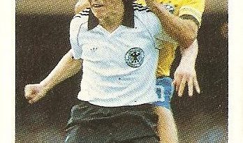 Eurocopa 1984. Matthaus (Alemania Federal) Editorial Fans Colección.