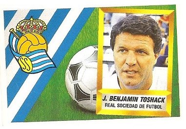 Liga 88-89. J. Benjamin Toshack (Real Sociedad). Ediciones Este.