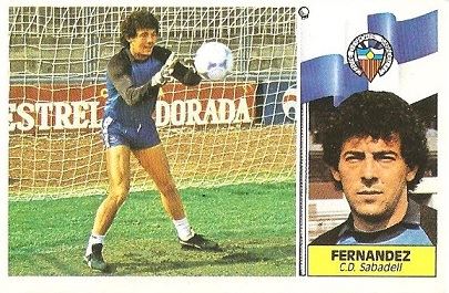 Liga 86-87. Luis Miguel Fernández (Centro de Deportes Sabadell). Ediciones Este.