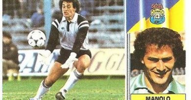 Liga 86-87. Manolo (U.D. Las Palmas). Ediciones Este.