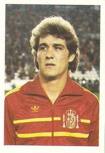 Eurocopa 1984. Rincón (España) Editorial Fans Colección.
