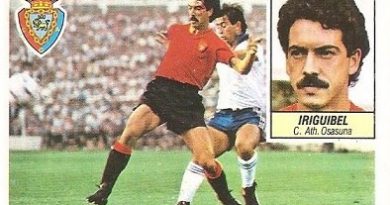 Liga 84-85. Iriguibel (Club Atlético Osasuna). Ediciones Este.