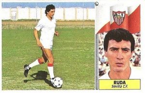 Liga 86-87. Ruda (Sevilla C.F.). Ediciones Este.