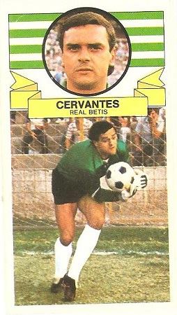 Liga 85-86. Fichaje Nº 29 Cervantes (Real Betis). Ediciones Este.