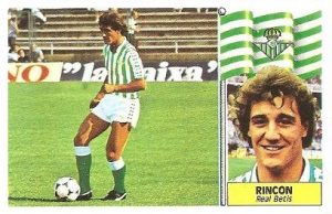 Liga 86-87. Rincón (Real Betis). Ediciones Este.