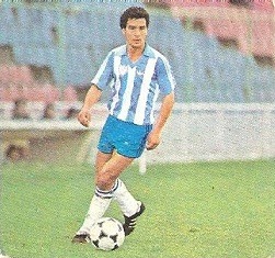 Liga 82-83. Recio (C.D. Málaga). Ediciones Este.
