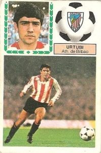 Liga 83-84. Urtubi (Ath. Bilbao). Ediciones Este.