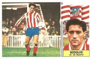 Liga 86-87. Fichaje Nº 19 Rodolfo (Atlético de Madrid). Ediciones Este.