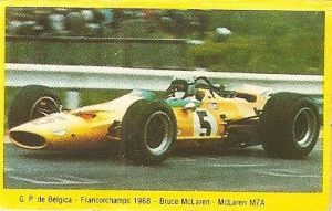 Grand Prix Ford 1982 . Bruce McLaren (McLaren). (Editorial Danone).