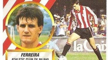 Liga 88-89. Ferreira (Ath. Bilbao). Ediciones Este.
