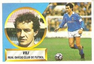 Liga 88-89. Vili (Real Oviedo). Ediciones Este.