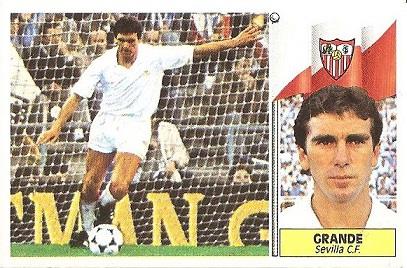 Liga 86-87. Grande (Sevilla C.F.). Ediciones Este.